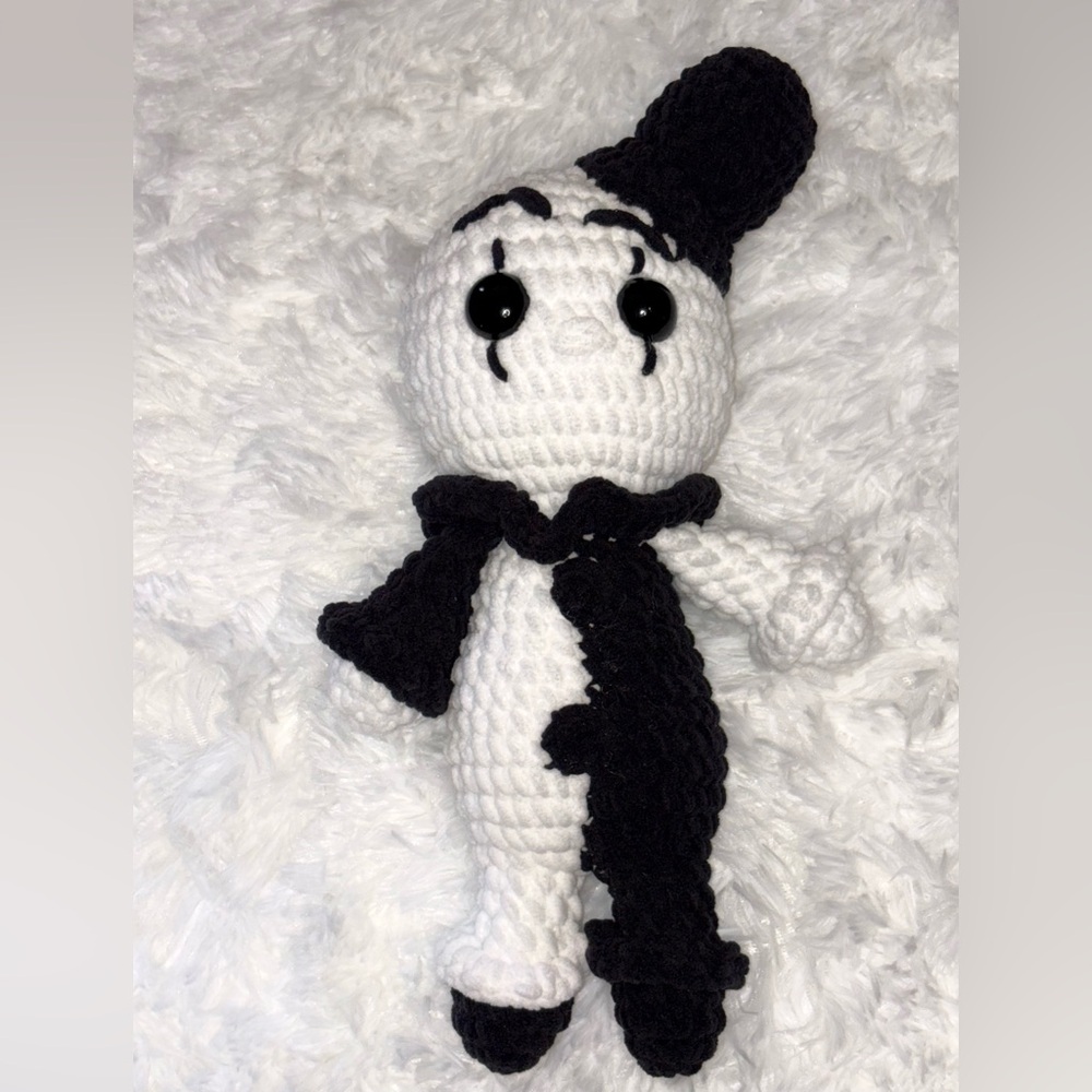 Handmade Crochet Creepy Doll
